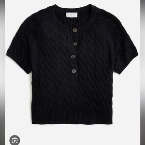 CREW CASHMERE CABLE-KNIT HENLEY
NWT
T-SHIRT
$128 Size: L| J. Crew